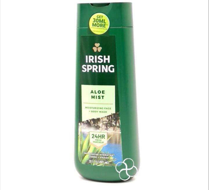Irish Spring Aloe Mist Body Wash 591mL Lazada PH