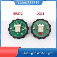 Br27c ลิฟต์3ชิ้น A311ปุ่มกลมสีฟ้าอ่อนสีขาวไฟสีแดงไฟ3สาย4ลิฟต์อุปกรณ์เสริม