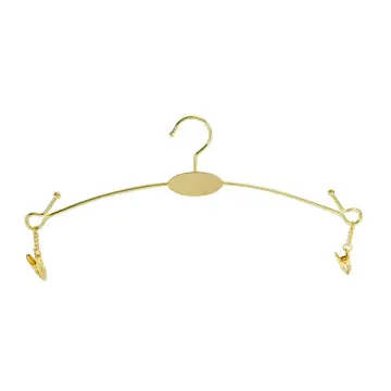 Beautiful Gold Shiny Metal Pants Hanger with Clips Space Saving for  Trousers Skirts Clothes - China Gold Metal Hanger and Gold Metal Pants  Hanger price