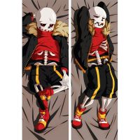 ขนาดเต็ม Undertale Papdaki ปลอกหมอนการ์ตูนอะนิเมะเกมกอดร่างกายปลอกหมอน Kawaii Skeleton Papyrus Dakimakura ปก