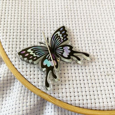 Needle Minder Magnetic for Cross Stitch Embroidery Butterfly Needle Keeper Holder Magnet Needlework Accessories Needlework
