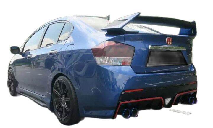 Honda City 2009 - 2013 ( Type R15 ) Rear Bumper + Reflector + Led - 𝐍𝐎 ...