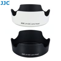 JJC LH-63C วัสดุ ABS เลนส์ฮูดกล้องเปลี่ยน Canon EW-63C สำหรับ Canon EOS 90D 80D 77D 200D 200DII 850D 800D 750D กล้องพร้อม EF-S 18-55 มม. f / 3.5-5.6 IS STM, EF-S 18-55 มม. f / 4 -5.6 IS STM เลนส์