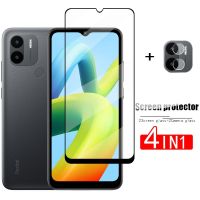 ☃♟ Full Cover Glass For Redmi A1 Plus Tempered Glass For Xiaomi Redmi A1 Plus Screen Protector Protective Phone Film Redmi A1 Plus