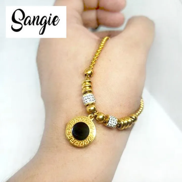 Sangie Elegant Charm Gold Bracelet (Non Tarnish) Lazada PH