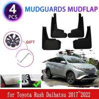 สำหรับ Toyota Rush Daihatsu Terios F800 2017 ~ 2022 2018 2019บังโคลนบังโคลนกันชนบังโคลนกระเซ็นอุปกรณ์เสริมฝาครอบแผ่นกันโคลน