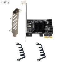 2พอร์ต SATA การ์ด Pciepci-e SATA ควบคุม PCI Express เพื่อ SATA 3.0 6กิกะไบต์อะแดปเตอร์ขยายตัว Marvell 88SE9125ชิปด้วยสาย SATA