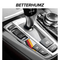 Alcantara สำหรับ BMW 5GT X3 X4 Series F01 F02 F07 F25 F26เกียร์เปลี่ยนแผงปกตัดสติกเกอร์รถตกแต่งรถจัดแต่งทรงผม