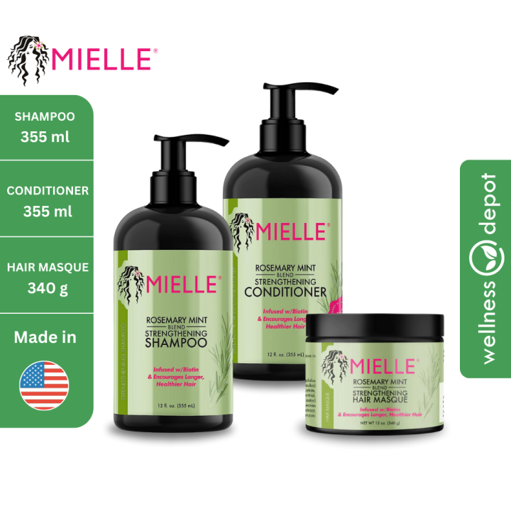 Mielle Organics / Mielle Rosemary Mint Strengthening With Biotin ...