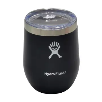 Hydro Flask 10 oz Wine Tumbler Grey With Lid