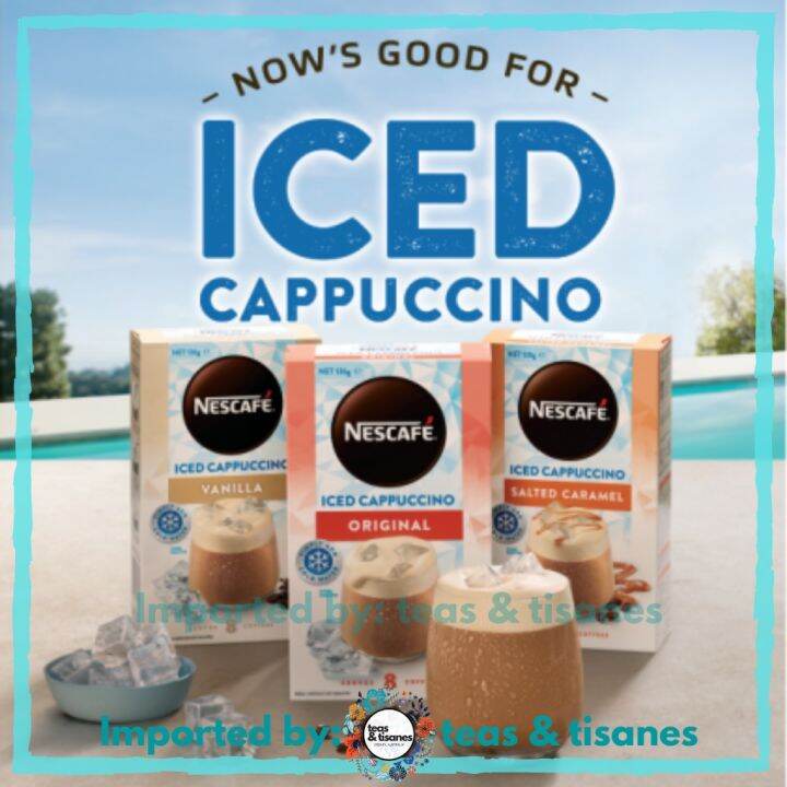 nescafe iced cappuccino sachets