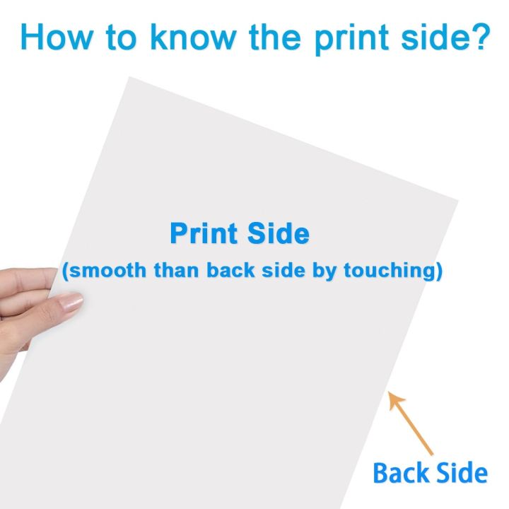 กระดาษสติกเกอร์ไวนิลพิมพ์ได้ใสสีขาว-a4แผ่น10แผ่นสำหรับเครื่องพิมพ์อิงค์เจ็ททั้งหมดกระดาษสำเนา-diy-กันน้ำ