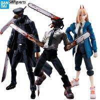 Bandai ดั้งเดิม S.h.figuarts Katana Man ภาพอนิเมะเลื่อยไฟฟ้าผู้ชาย Denji โมเดลของเล่นสำหรับสะสม