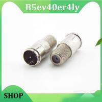 B5ev40er4ly SHOP B5ev40er4ly SHOP F Type Quick Plug Rf F Female Head Socket Coax Coaxial Cable Adapter Connector - Male To Female M/F Plug