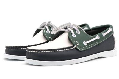 TOP☆The original authentic P SEBAGO the original single foreign trade leisure boat shoe oxfords blue green white