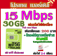 ✅AISโปรเบอร์เดิม 1/4/6/15 ไม่ลดสปีด มีโทรฟรี แถมฟรีซิมทรู+เข็มจิ้มซิม✅เบอร์เดิม✅