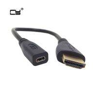 Micro HDTV socket Female to HDTV Male adapter  for Tablet &amp; Cell Phone 0.2m cable Wires  Leads Adapters