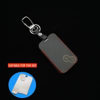 ™ﺴ▩ 2-Button Genuine Leather Case Car Key Protection Smart Skin For Renault Clio Logan Megane 2 3 Koleos Scenery Smart Card Box