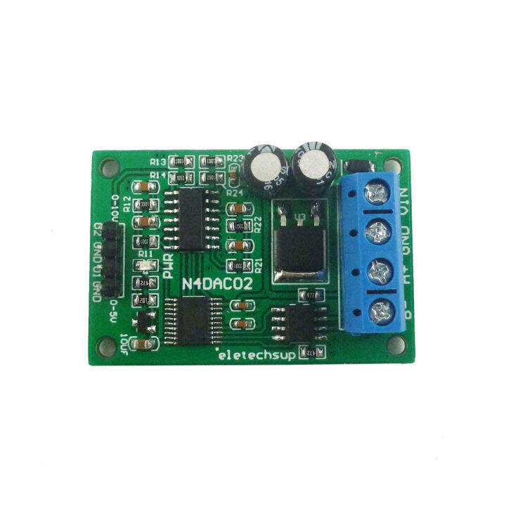 2 Channel DC 12V 0-5V 0-10V Voltage Signal Generator DAC Converter ...