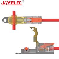 T-type Electrical Wire Connector Stripping-free Brancher Quick Cable Wiring Terminal Block Copper Core One-in Two-out Branch