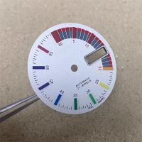 ？》：“： NH36 Dial 28.5Mm No Luminous Watch S Rainbow Scale Watch Dial For NH36 4R 7S Movement Mechanical Watch Accessories