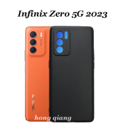 Infinix Zero 5G 2023เคสนิ่มสีดำเคสโทรศัพท์อ่อนเงา Infinix Zero 20 Black