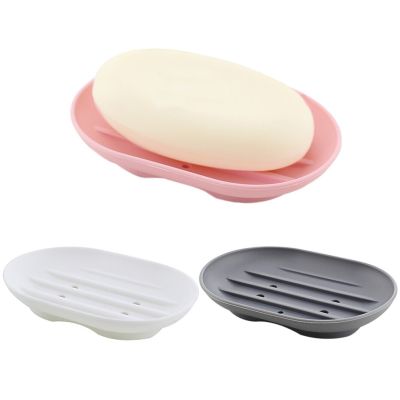 Silicone Soap Holder Bathroom Kitchen Sink Organizer Rack Sponge Soap Dish Draining Tray Stand Saver Tray Case Food Storage  Dispensers