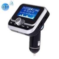 AutoAccessories BC32 Dual USB Charging Bluetooth Hand-free Car Charger FM Transmitter MP3 Music Player Car Kit, Support Hands-Free Call &amp; Micro SD Recording &amp; Voltage Detection