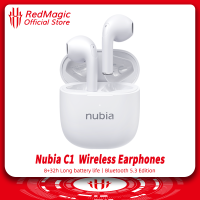 Original Nubia C1 Gaming Earphone Nubia Neosound C1 TWS Wireless Bluetooth IPX4 60ms Ultra Low Latency Max 40 hours battery life