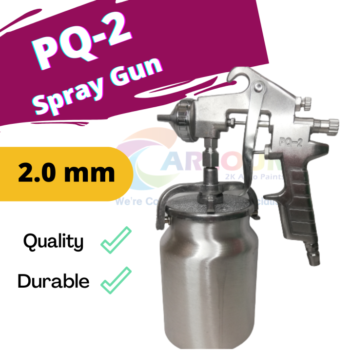 Paint Spray Gun PQ2 Nozzle 2.0 mm Diameter Industrial Solvent Painting