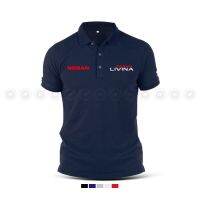 เสื้อยืดโปโล ผ้าฝ้าย 100 พิมพ์ลาย Nissan Grand Livina MPV 1.5 ลิตร แฟชั่นสําหรับผู้ชาย