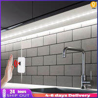 Led Strip Hand Sweep Waving Sensor Usb Cabinet Light โคมไฟกลางคืนข้างเตียงสำหรับห้องครัวห้องน้ำตู้เสื้อผ้า Stairs