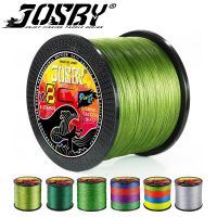 [HOT LIAXLLWISAAZH 534] JOSBY ยี่ห้อ4/8เส้นจุดที่มองไม่เห็นสายการประมง300เมตร500เมตร1000เมตรญี่ปุ่นทนทาน M Ultifilament 100 PE ถักลวด