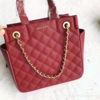 Classic CK2- Handbag CNK Chain Detail Quilted C&amp;K