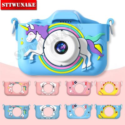 Childrens Camera 1080P HD Kids Digital Camera Mini Education Toys Outdoor Photography Video Toy for Boy Girl Best Gift