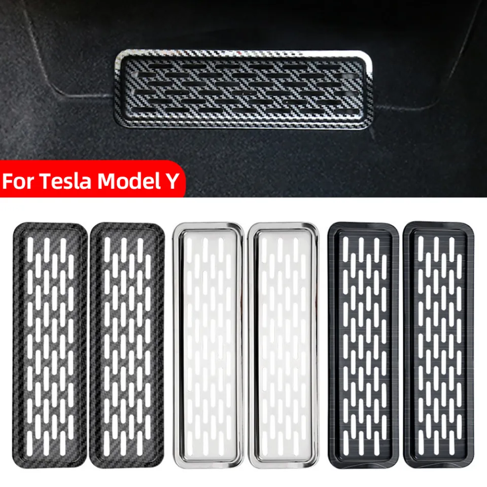 Tesla Model Y Backseat Air Vent Cover Air Flow Vent Grille Protection