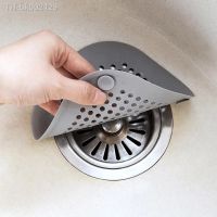 ▩△ Sink Drain Strainer Hair Catchers Rubber Shower Bathtub Floor Filter Water Stopper Silicone Bathroom Kitchen Deodorant Plug