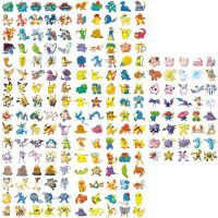 New Pokemon Tattoo Stickers Cute Cartoon Anime Pikachu Bulbasaur Charizard Sticker Tattoo Toy Kids Girl Christmas Birthday Gifts