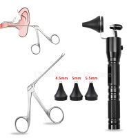 【cw】 Ear Wax Endoscope Earwax Remover Hartman Alligator Forceps Cleaner Clip Tweezer Otoscope