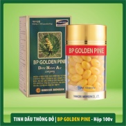 Tinh Dầu Thông Đỏ Hàn Quốc BP Golden Pine, Hỗ Trợ Giảm Mỡ Máu
