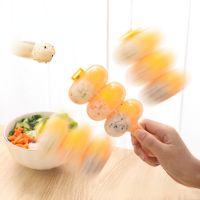 1 Pc DIY Cute Mini Rice and Vegetable Roll Mold Meat Ball Maker Sushi Onigiri Tool Kitchen Gadgets Food Grade PP Material