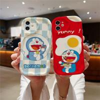 เคสรูปโดราเอมอนสำหรับ Realme 7 7i 7Pro 8 8 8S 5S 5i 5 Pro 6S 6i 6Pro 10 4G เด็กชายน่ารักเด็กผู้หญิงการ์ตูนป้องกันการตกหล่นเนื้อครีมเคสโทรศัพท์ซิลิโคน