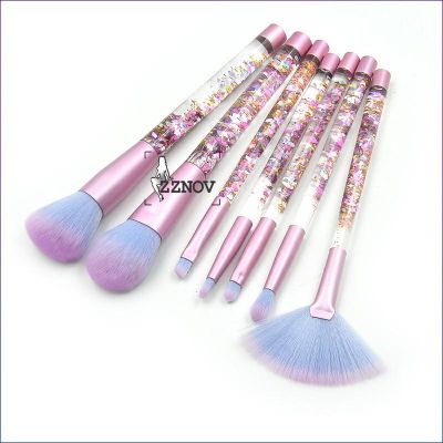 zznov  brush set（รีวิวเยอะมาก+ราคาพิเศษสุด）แปรงแต่งหน้า 7ชิ้น ขนนุ่ม แปรงแต่งหน้ามืืออาชีพ แปรงรองพื้น แปรงเครื่องสำอาง7ชิ้น