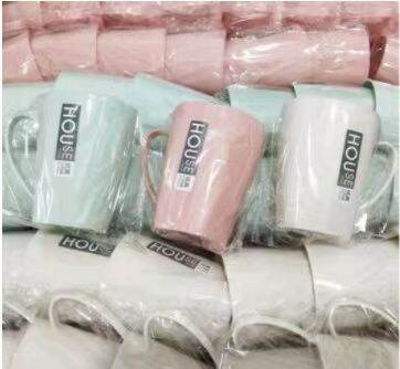 nqt84-แก้วน้ำพลาสติก-ขนาด-300ml-แก้วนํ้าแปรงฟัน-สีหวาน-สีพาทเทลสีเขียว-สีชมพู-สีครีม-มีหูจับ-แก้วพลาสติก-คละสี-1-ใบ