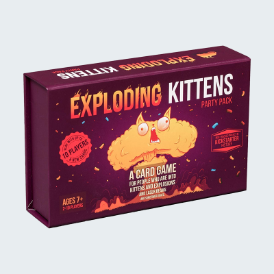 Play Game👉 Exploding Kittens Play Game-Party Pack (no music)