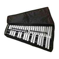 BNMUSIC 37 Note Glockenspiel พร้อมกระเป๋าพกพาและตะลุมพุกสำหรับเวทีเครื่องเล่นวงดนตรี