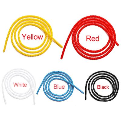 Colored wire winding spiral wire in cable sheath wiring harness motorcycle heat pipe sheathing cable sleeve winding tube 2M