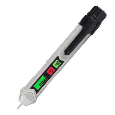 【Be worth】 เครื่องวัดแรงดันไฟฟ้าพร้อมปากกาปากกาวัดแบบไม่สัมผัสปากกาไฟฉายเครื่องทดสอบลำดับสัญญาณเตือน LED แสดงผลการวัดและการปรับระดับไฟฟ้า LCD