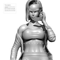 50mm 75mm Resin model kits figure beauty colorless and self-assemble TD-3915