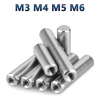 M3 M4 M5 M6 benang Internal Pin silinder GB120 benang Perempuan menemukan Dowel Pin 304 baja tahan karat OD 4-12mm panjang 12-80mm